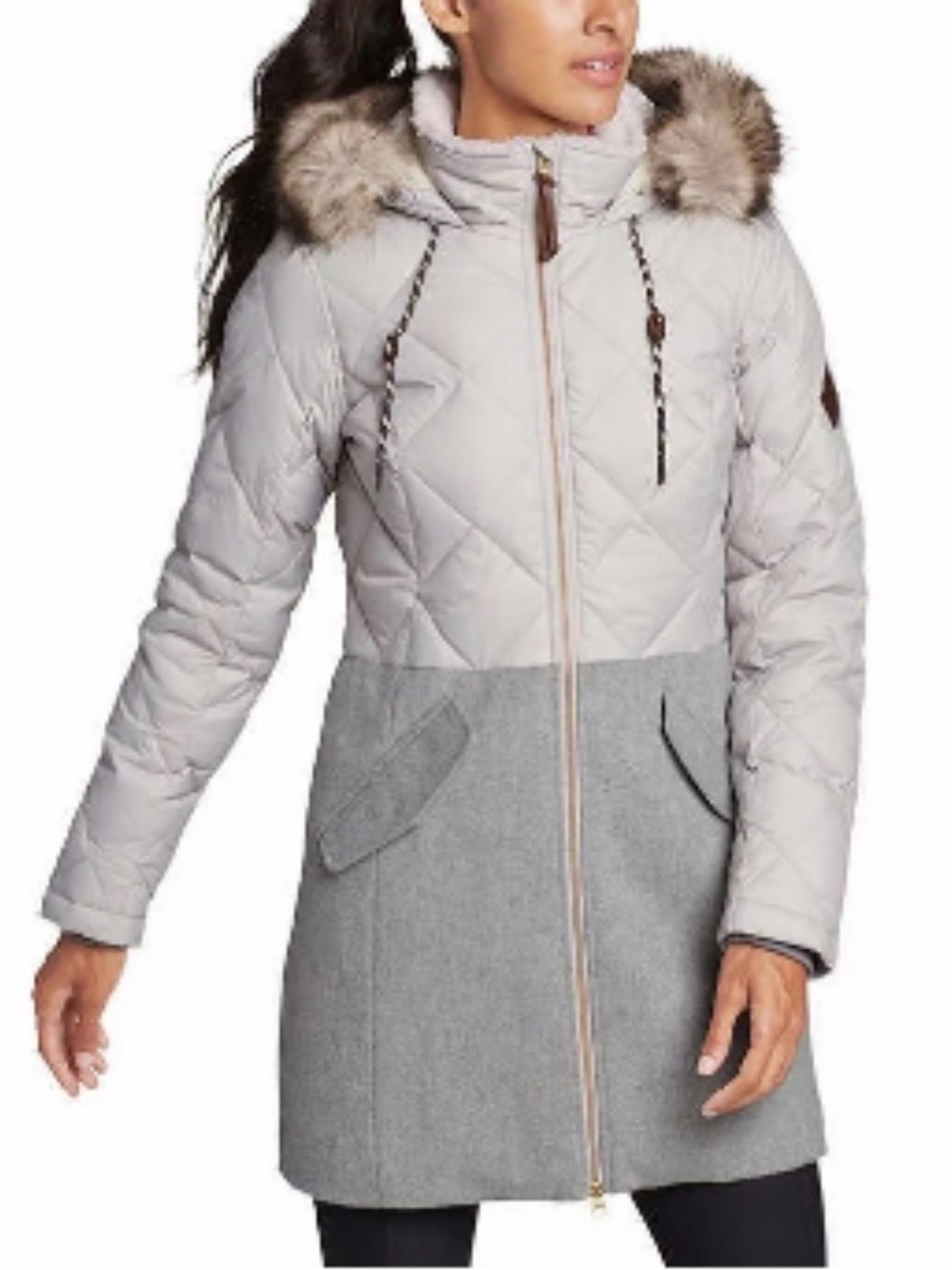 Eddie Bauer Women’s Lanely Hybrid Down Jacket